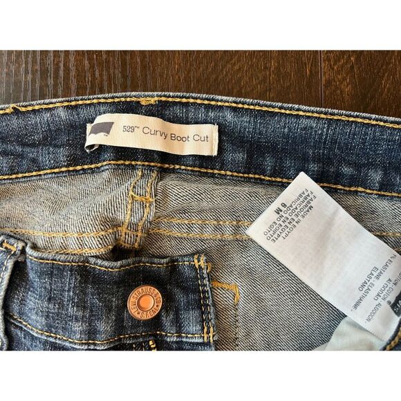 Levi’s 529 Women’s Curvy Bootcut Jeans Size 6M - Picture 2 of 7